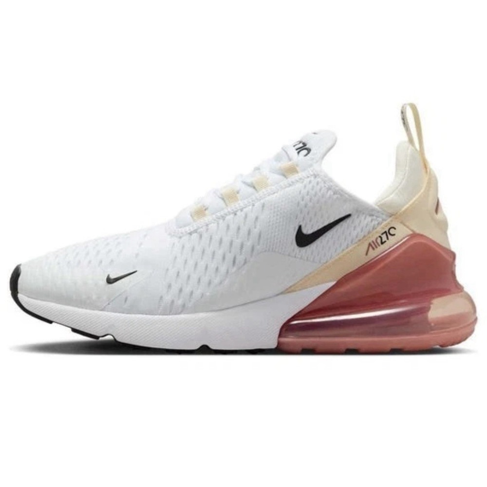 Nike Air Max 270 White Pail Ivory New AH6789 123 Women Sz 11 / Men Sz 9.5 - Picture 1 of 8
